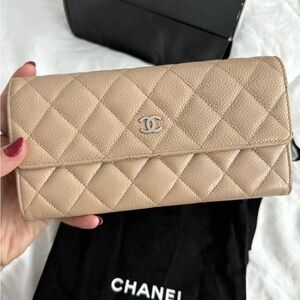 Chanel Quilted Leather Wallet